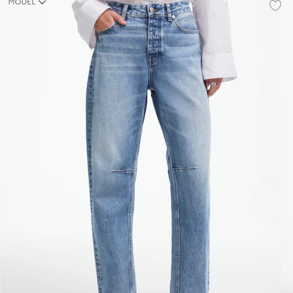 Madewell Barrel-Leg Jeans MWT